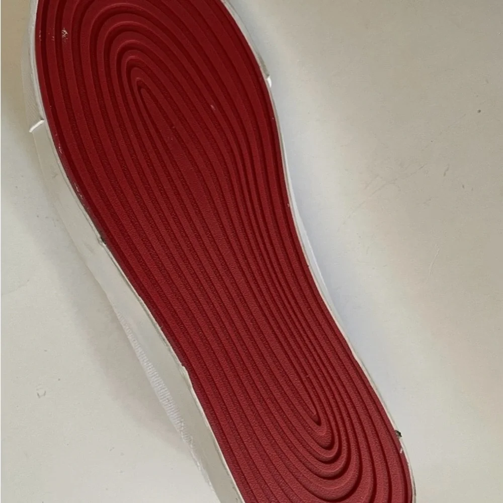 Creative Recreation Zeus Sneakers Men's Size 11 White Red Canvas Lace Up - Picture 8 of 10